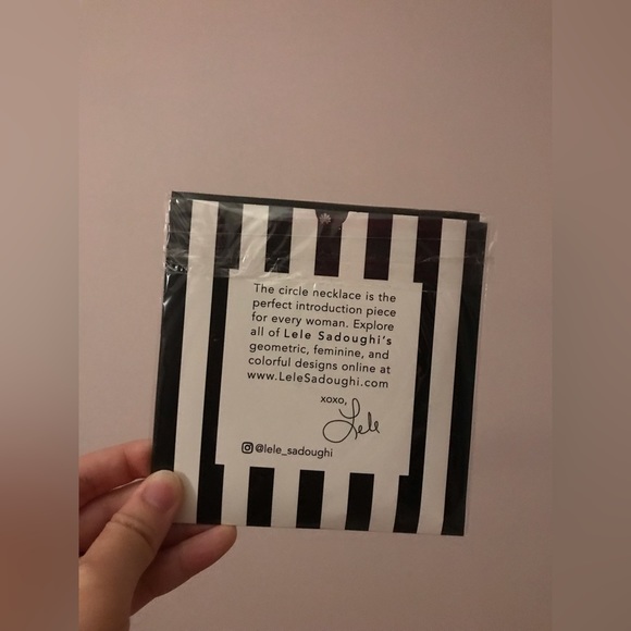 LELE SADOUGHI - Circle Necklace New - Picture 2 of 4